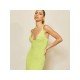 Ladies Backless Sleeveless V Neck Summer Dress