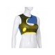 Stylish Patchwork Color Blocking Cropped Tank Tops