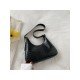  PU Crocodile Print Pure Color Women's Shoulder Bag