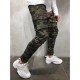 Street Men Camouflage Pencil Cargo Jeans