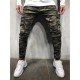 Street Men Camouflage Pencil Cargo Jeans