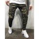 Street Men Camouflage Pencil Cargo Jeans