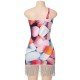  Sexy Hollowed Out Printing Tassels Women's Sleeveless Dress