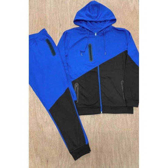 Active Workout Hooded Coat And Trousers Sets For Men