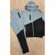 Active Workout Hooded Coat And Trousers Sets For Men