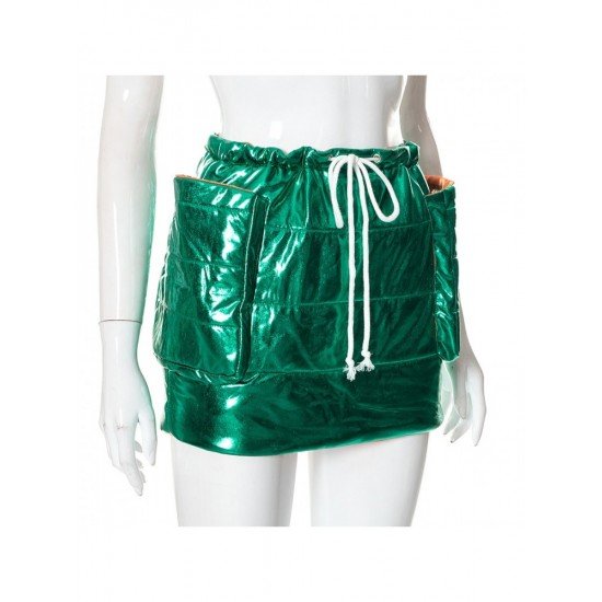  2022 Summer Pure Color Waterproof Pocket Skirt