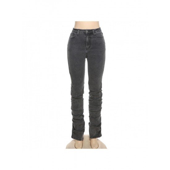  Fashion High Waist Denim Jeans For Women