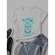 Stylish Bear Graphic Short Sleeve T Shirts