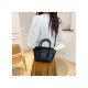  2022 Fashion PU Pure Color Messenger Bag