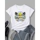 Casual Graphic Summer T Shirts For Women