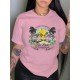 Casual Graphic Summer T Shirts For Women