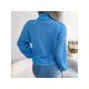  Turtle Neck Pure Color Solid Ladies Sweaters