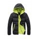 Fashion Solid Zipper Mens Winter Coats