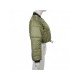 Winter Ladies Green Casual Short Down Coats