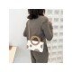  Fashion Contrast Color Shoulder Bag For Women