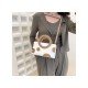  Fashion Contrast Color Shoulder Bag For Women