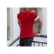 Casual Contrast Color Short Sleeve Tee Shirts For Men