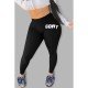  Skinny Letter Printing Women's Long Pants