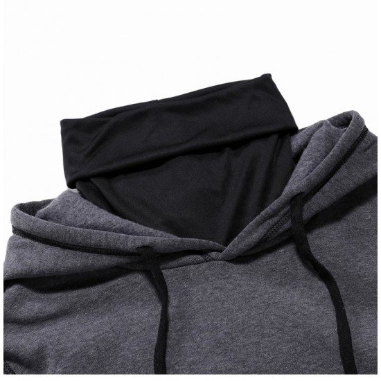  Casual Loose Hooded Men's Long Sleeve Sweater