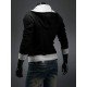  Casual Hooded Zipper Men's Long Sleeve Sweater