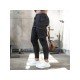  Casual Pure Color Zipper Men's Long Pants