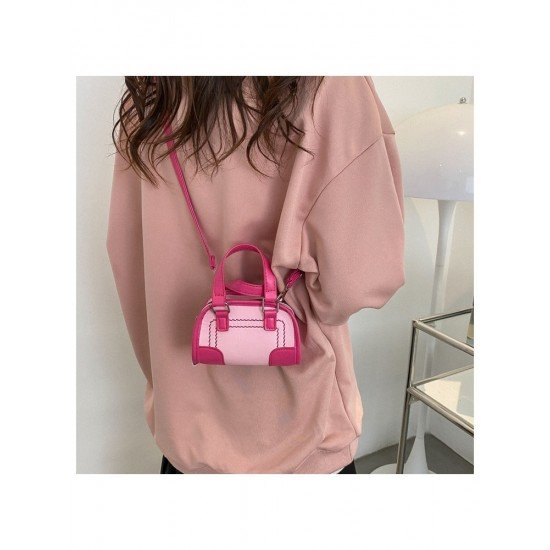 Ladies Contrast Color Chic Shoulder Bags