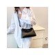  Stylish Simple PU Pure Color Shoulder Bag