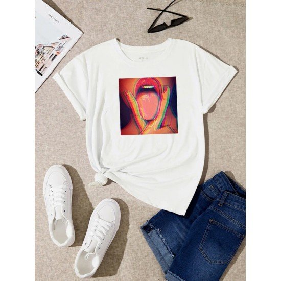 Latest Casual Graphic Tops For Women