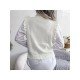  Pure Color Round Ncek Women's Knitwear Sweater