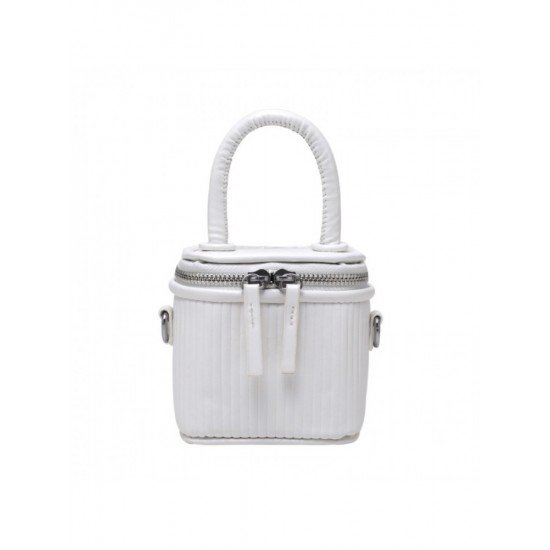  PU Pure Color Bucket Bag For Women