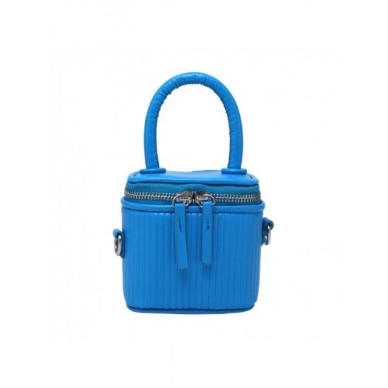  PU Pure Color Bucket Bag For Women