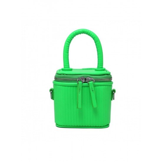  PU Pure Color Bucket Bag For Women