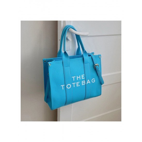 Versatile Letter Printed Tote Bags For Women