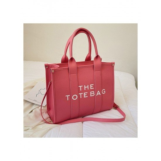 Versatile Letter Printed Tote Bags For Women