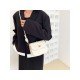  Fashion Simple Solid Color PU One Shoulder Bag