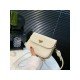  Fashion Simple Solid Color PU One Shoulder Bag