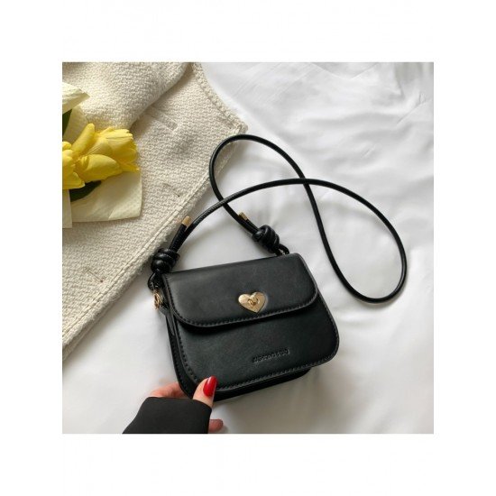  Fashion Simple Solid Color PU One Shoulder Bag