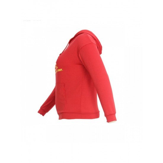  Casual Letter Printing Hooded Women's Sweater