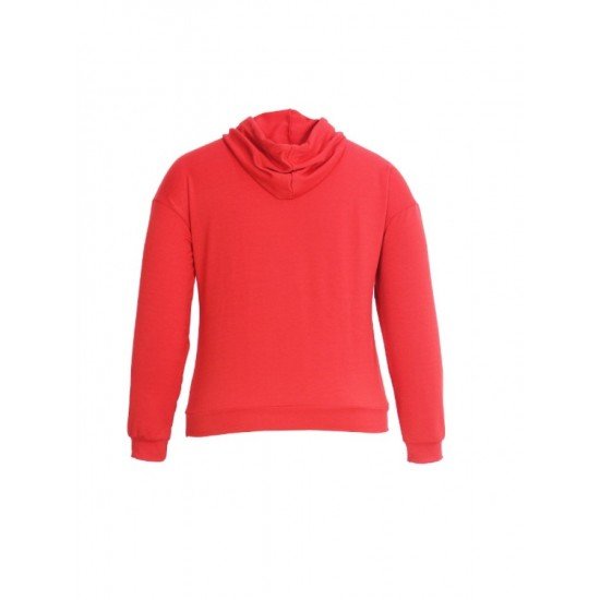  Casual Letter Printing Hooded Women's Sweater