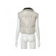  Front And Back Wear Women's Sleeveless Cotton Jacket