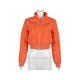 Street Winter Solid Zipper Up Warmth Short Coats