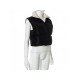  Front And Back Wear Women's Sleeveless Cotton Jacket