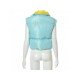  Front And Back Wear Women's Sleeveless Cotton Jacket