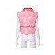  Front And Back Wear Women's Sleeveless Cotton Jacket