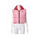  Front And Back Wear Women's Sleeveless Cotton Jacket