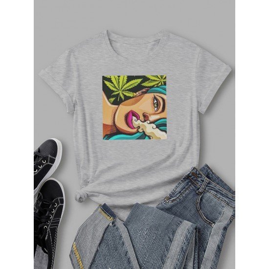 Women Graphic Short Sleeve T Shirts