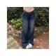  2022 Casual Loose Pure Color Denim Jeans