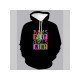  Men Printing Hooded Casual Sweatshirt