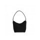 Casual Black Canvas Shoulder Bags