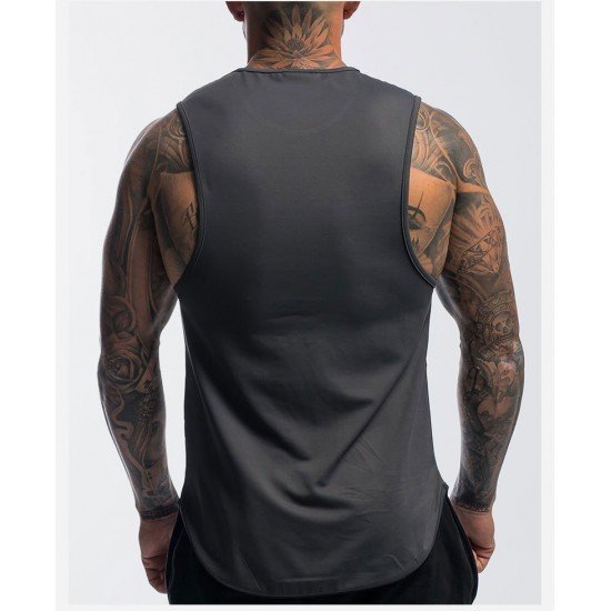 Sports Camouflage Sleeveless Gym Tank Top For Men